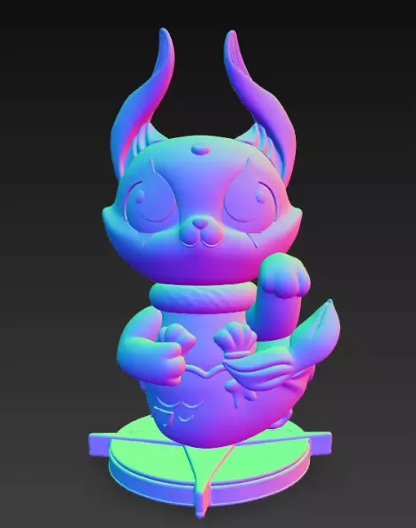 Cassy Cat Zodiac Series Case - Capricornus 3D print model_1