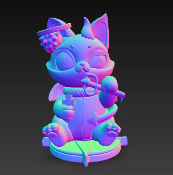 Cassy Cat Zodiac Series Case - Gemini 3D print model_1
