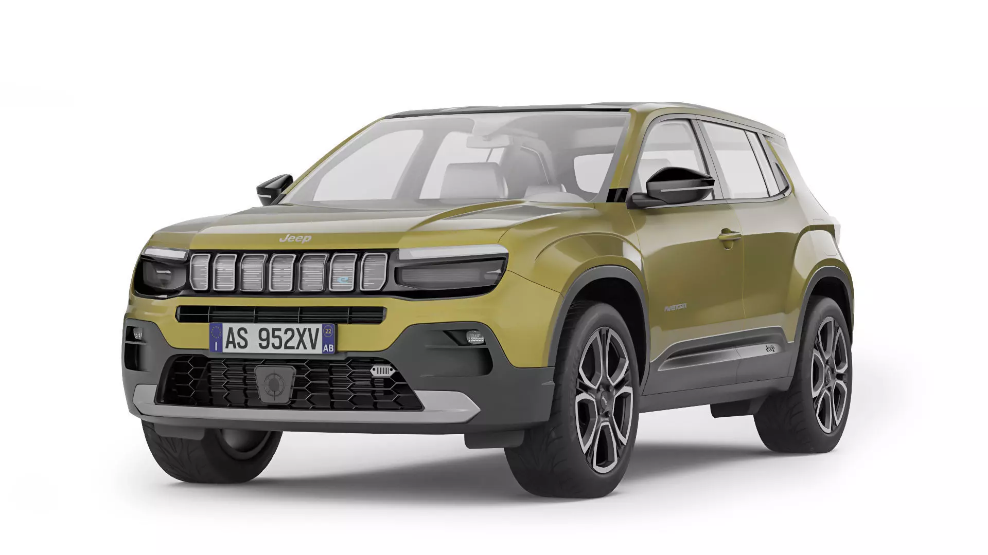 Jeep Avenger 2024 3D model_2