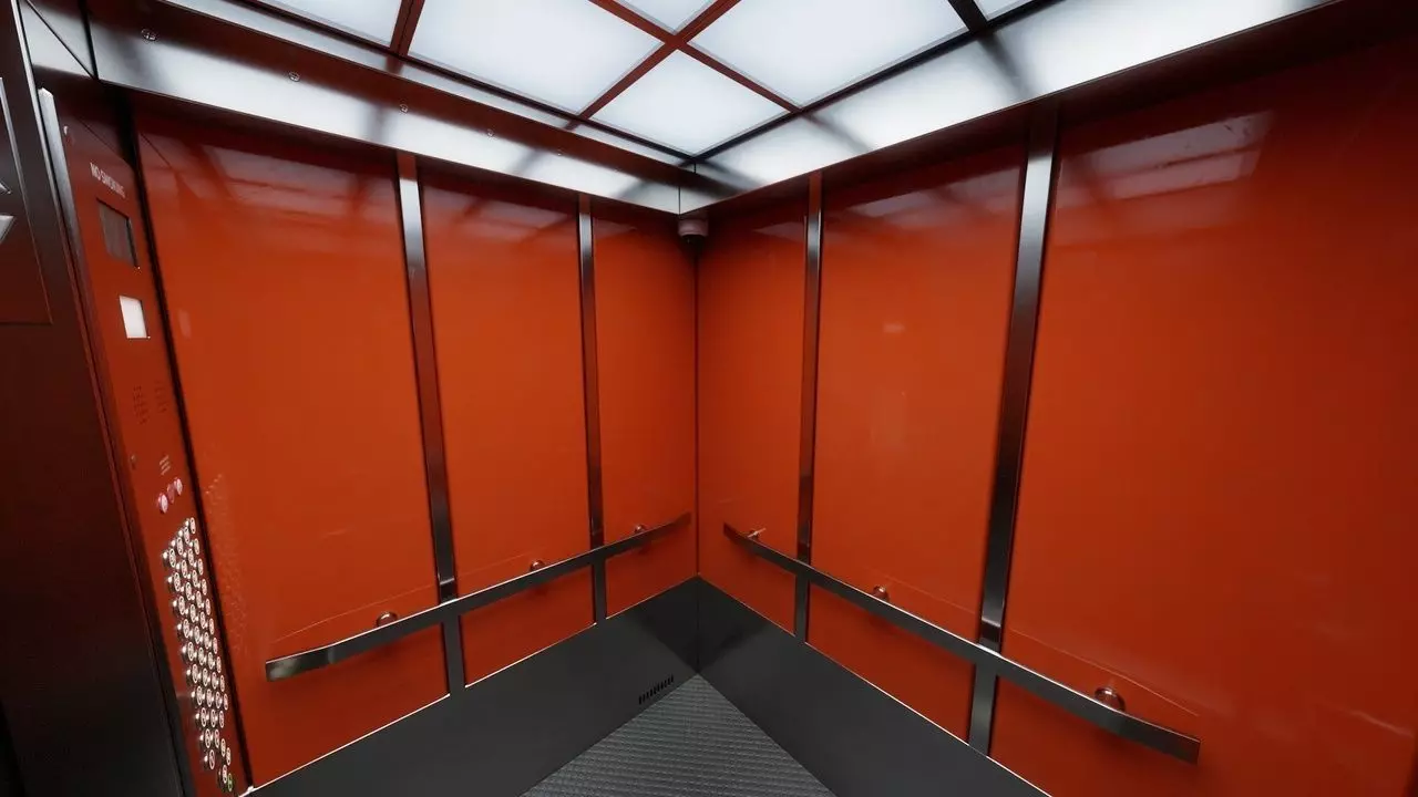 Elevator Set for UE5 Low-poly 3D model_13