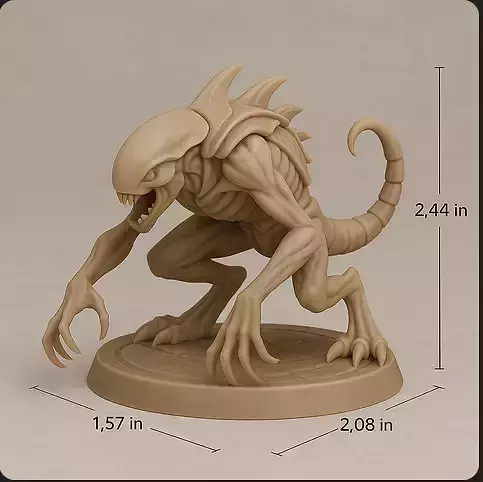 CHITIN LURKER Alien Stealth Predator Unit 5 Deadly Poses