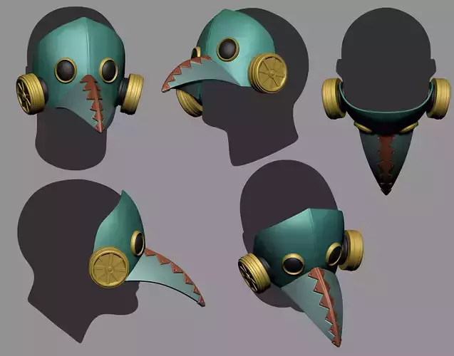 Galgali Mask Chainsaw Man Cosplay