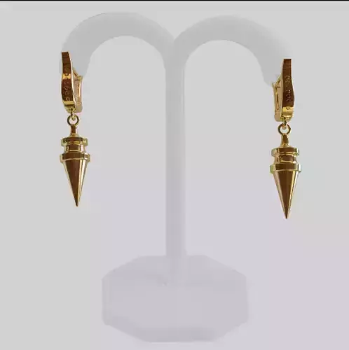 Spike Kunai Earring 3D Model