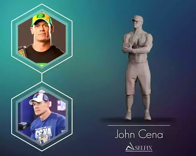  John Cena Fullbody Sculpture