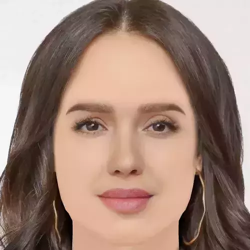 Jessica Alba Head - No Hair - Low poly head for game