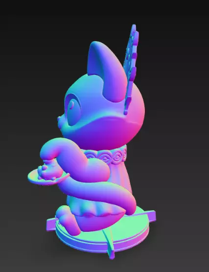 Cassy Cat Zodiac Series Case - Libra 3D print model_2