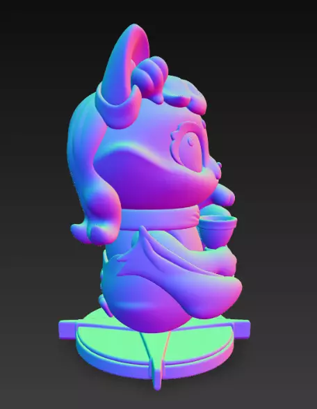 Cassy Cat Zodiac Series Case - Pisces 3D print model_4