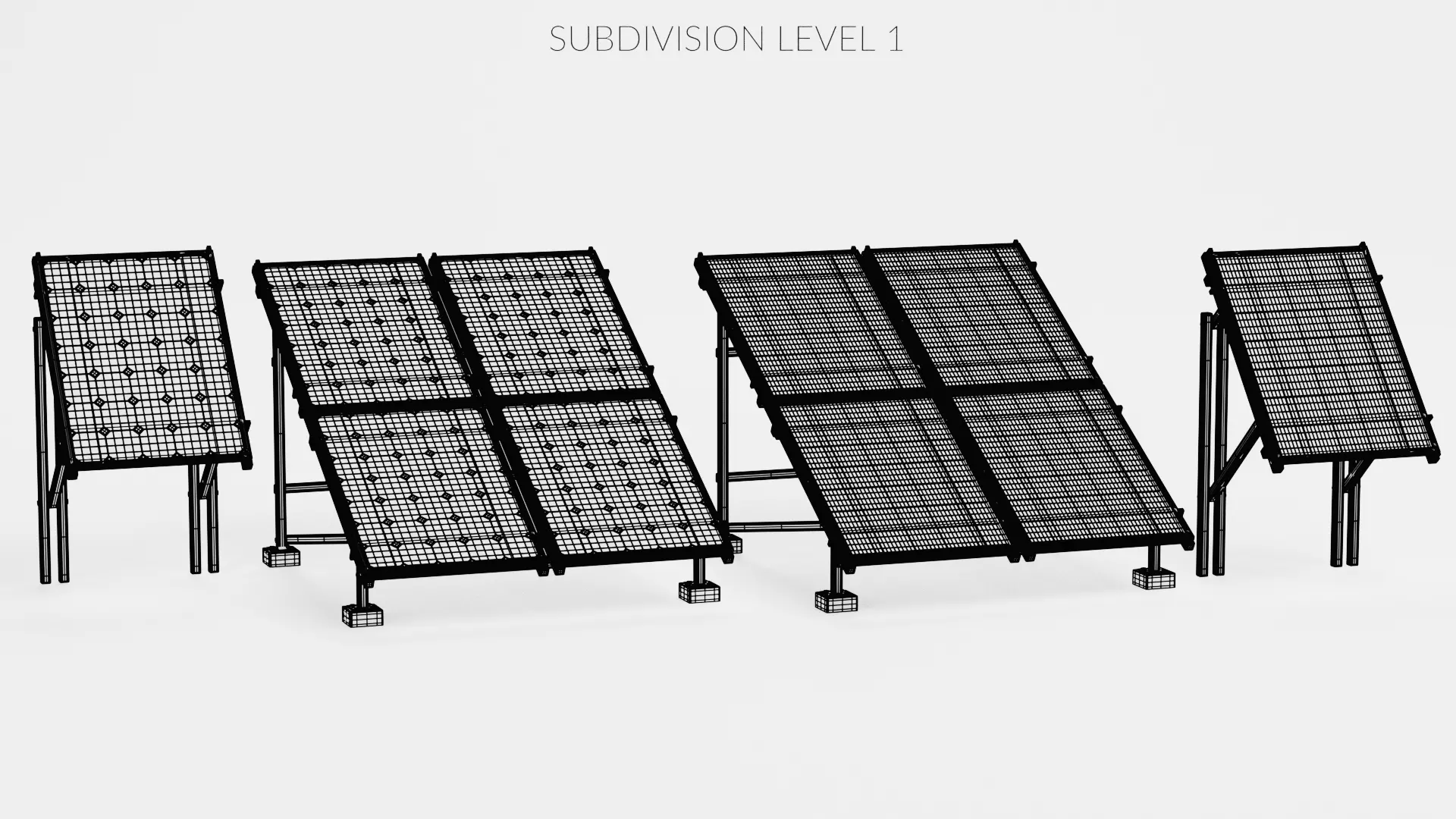 -Solar Panels Set- 3D model_15