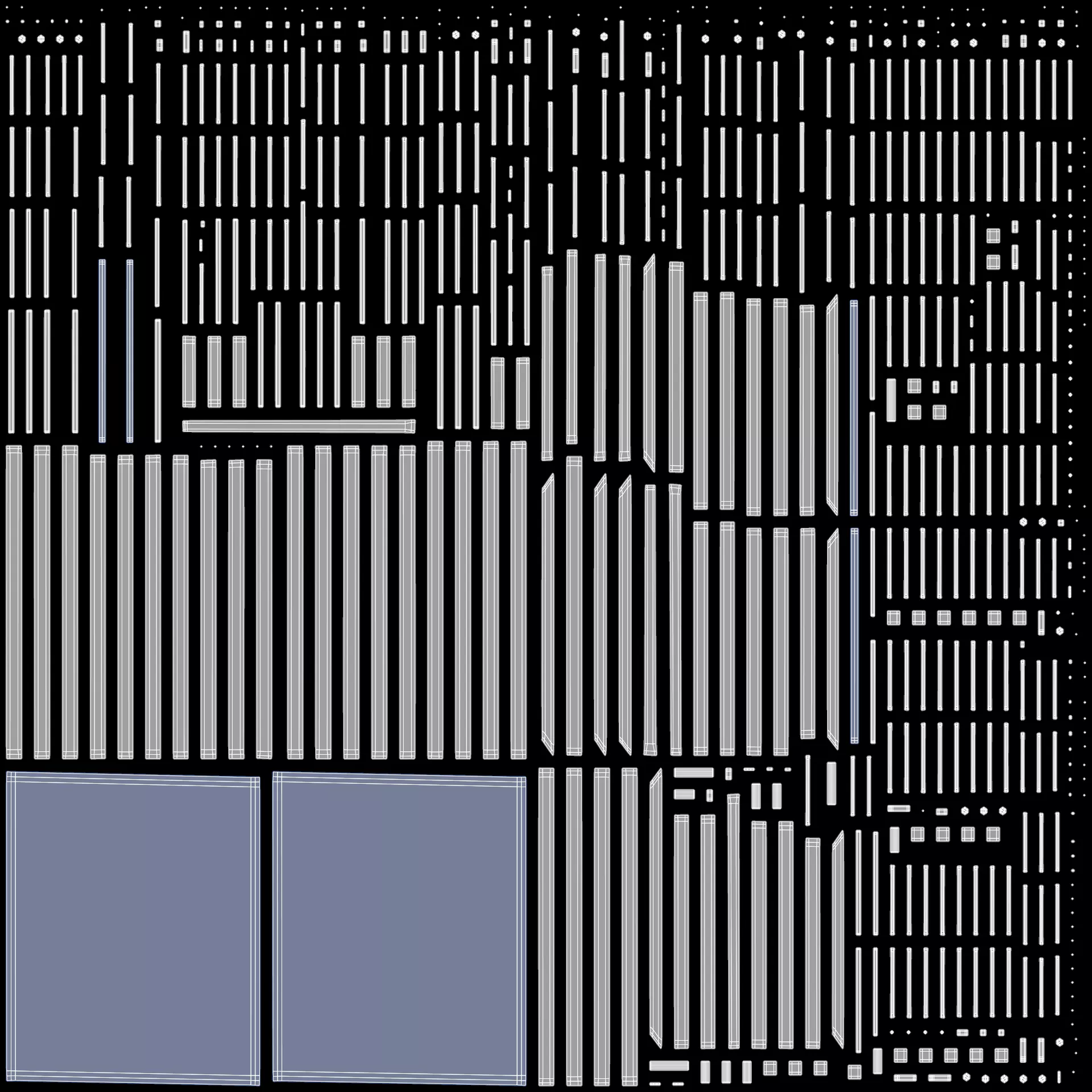-Solar Panels Set- 3D model_11