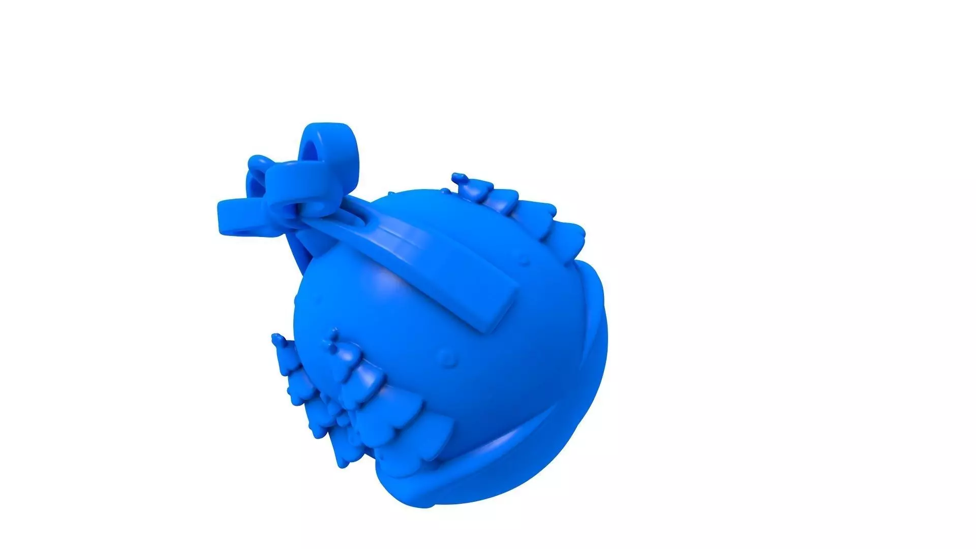 Cute Merry Christmas - Christmas - Merry Christmas Ornament  3D print model_1