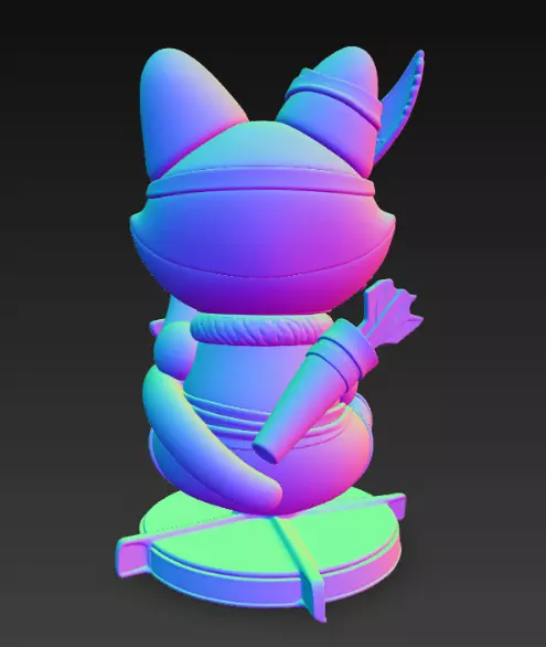 Cassy Cat Zodiac Series Case - Sagittarius 3D print model_3