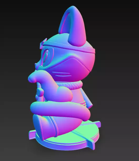 Cassy Cat Zodiac Series Case - Sagittarius 3D print model_2