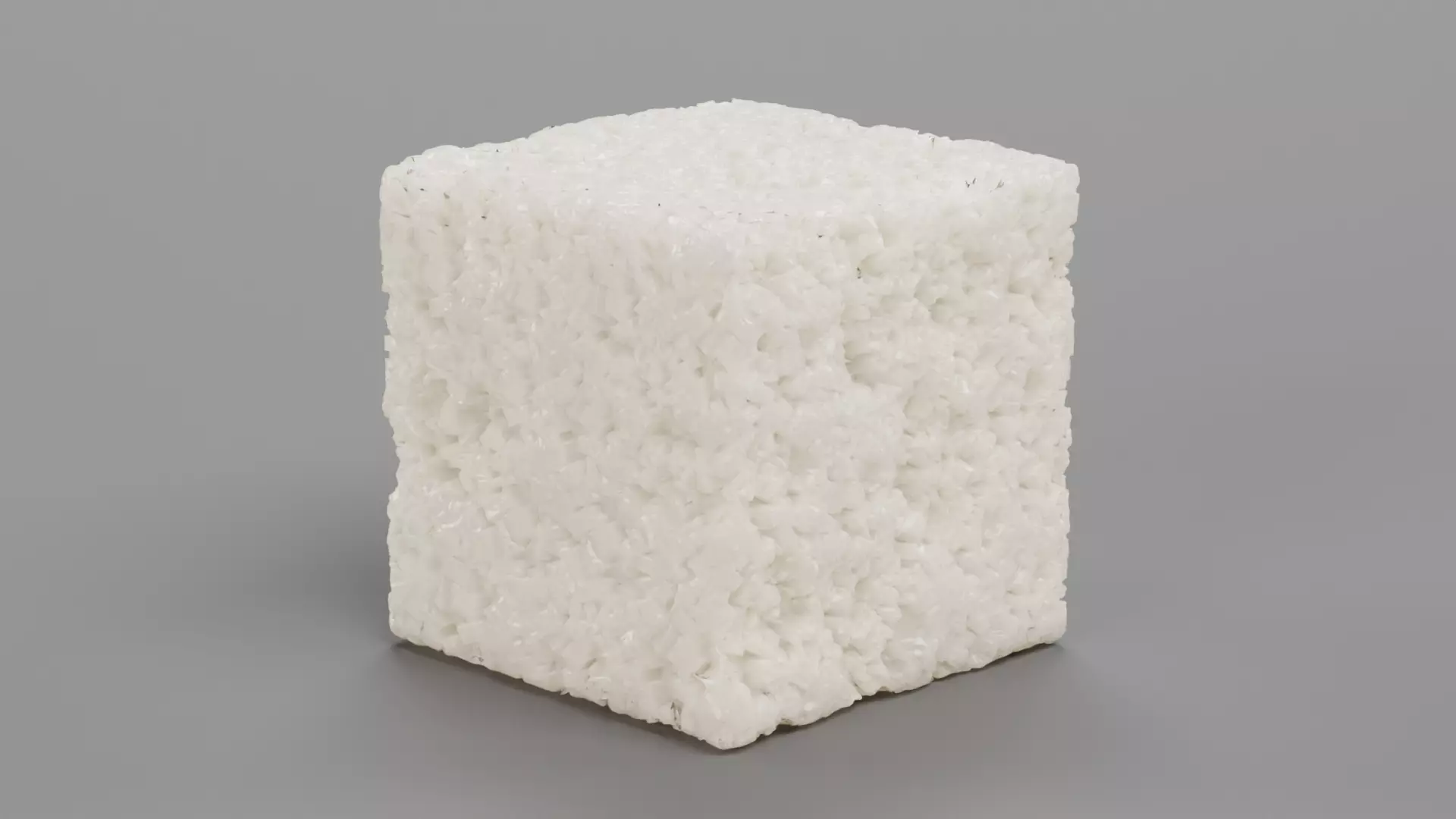 Sugar Cube V1 - Realistic White Refined Sweetener 3D model