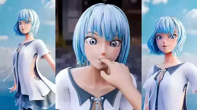 Lecia - Fully Rigged