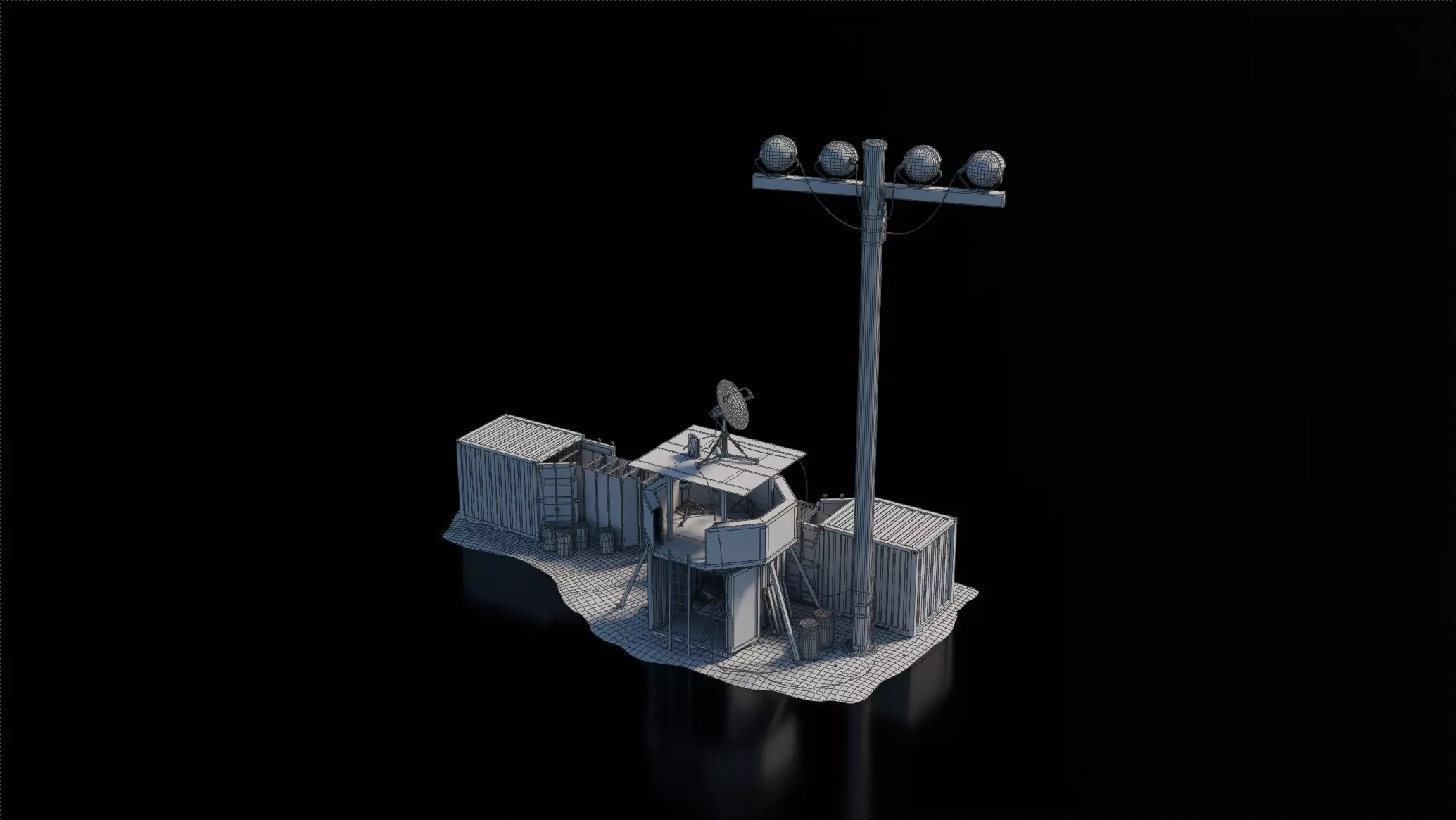 Warzone - Mobile Wall 3D model_6