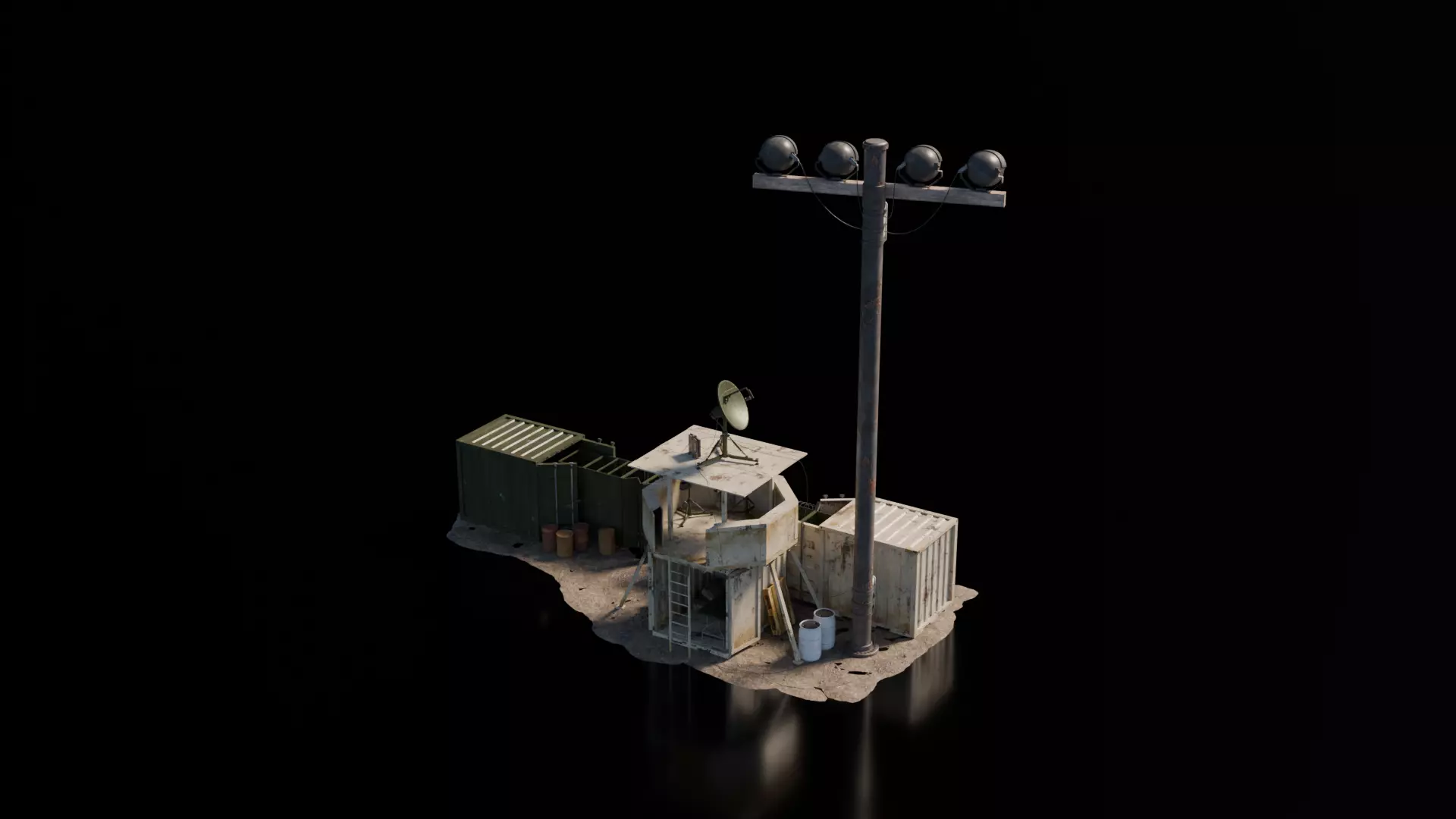 Warzone - Mobile Wall 3D model_2