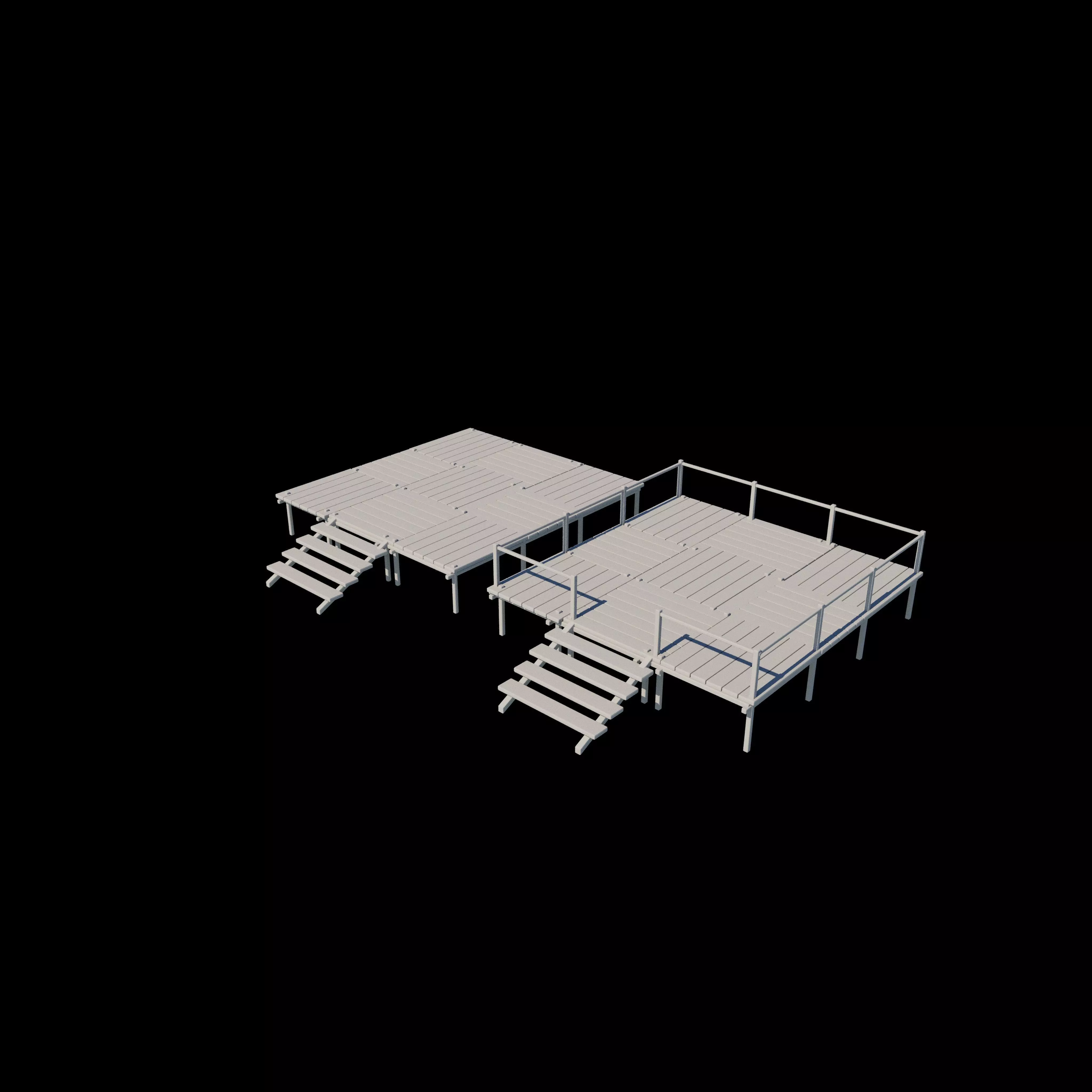 Low Poly Pirate 3D model_13