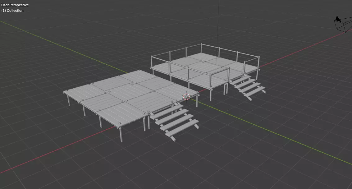 Low Poly Pirate 3D model_14