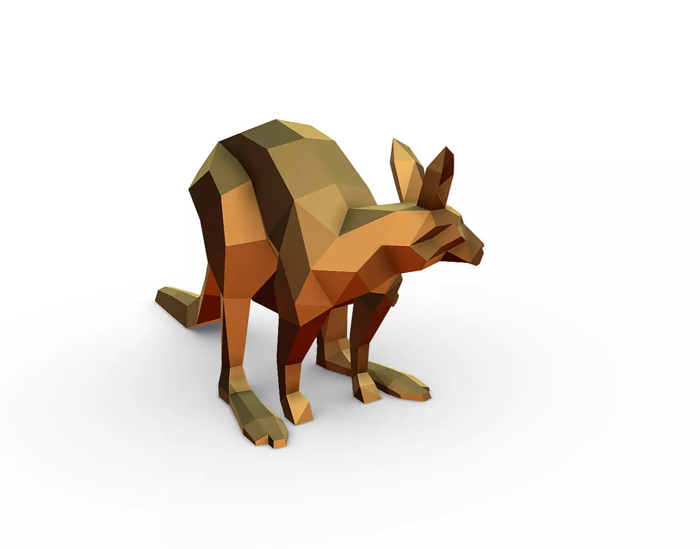 Wallaby 2 3D print model_4