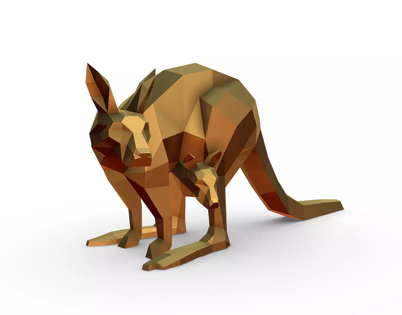 Wallaby 2 3D print model_5