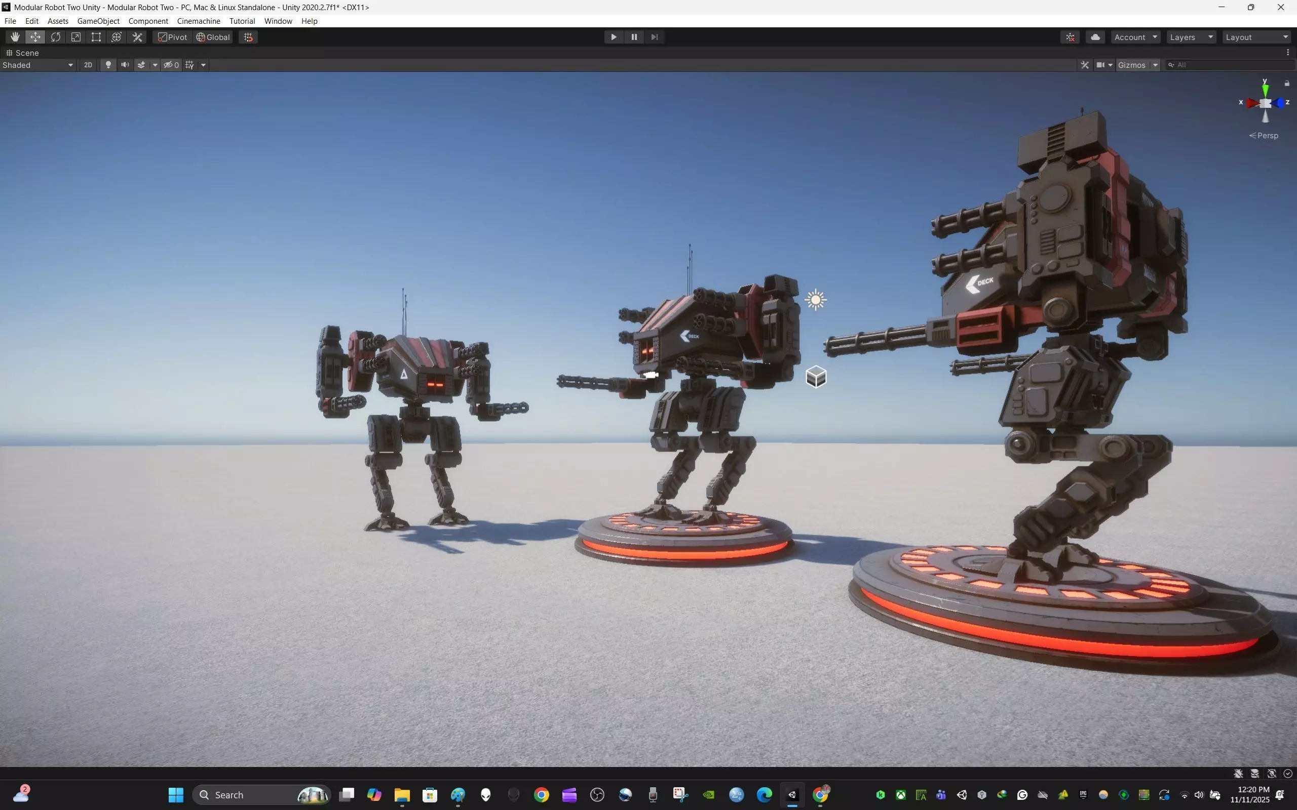 Modular Robot Two 3D model_15