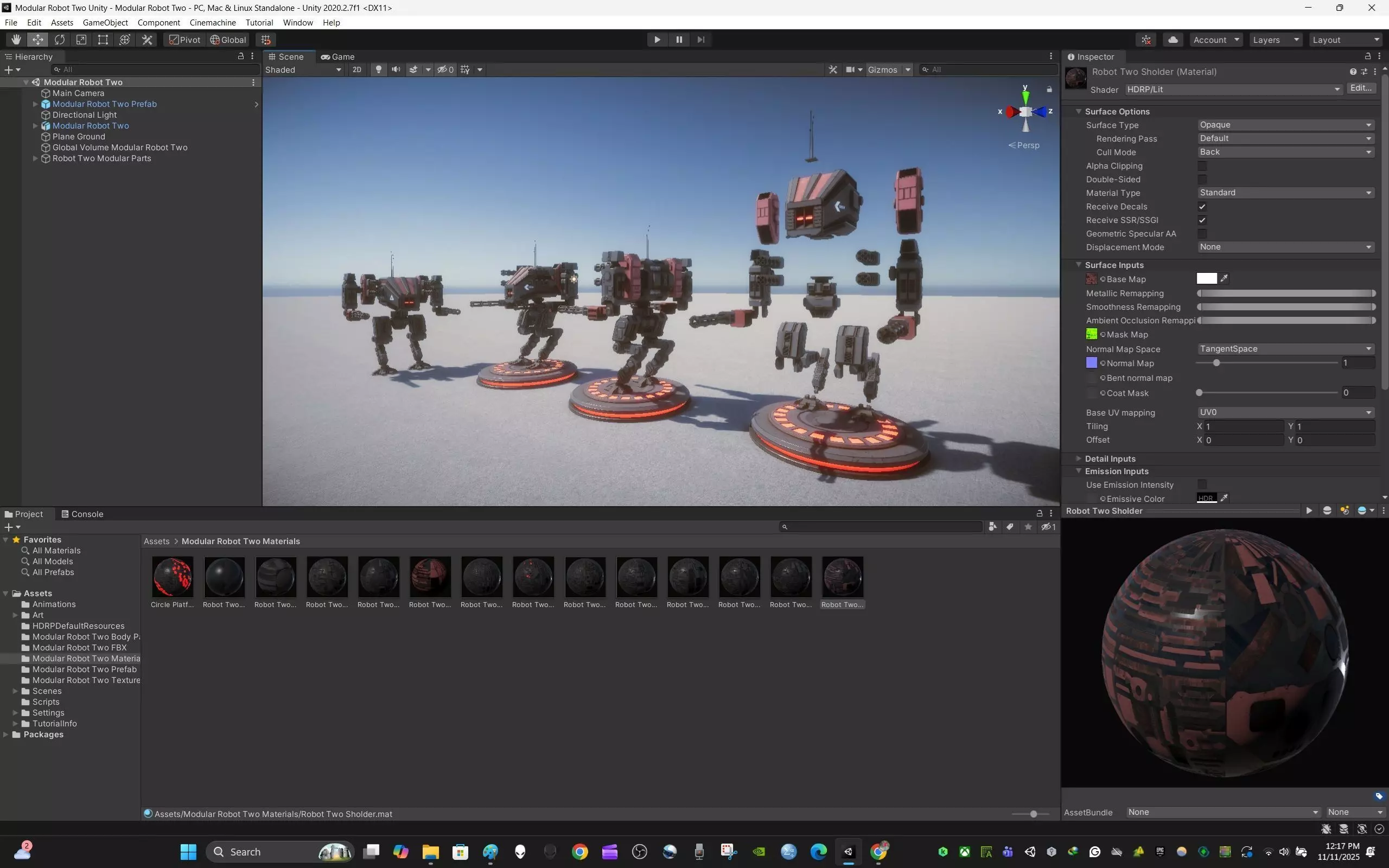 Modular Robot Two 3D model_11