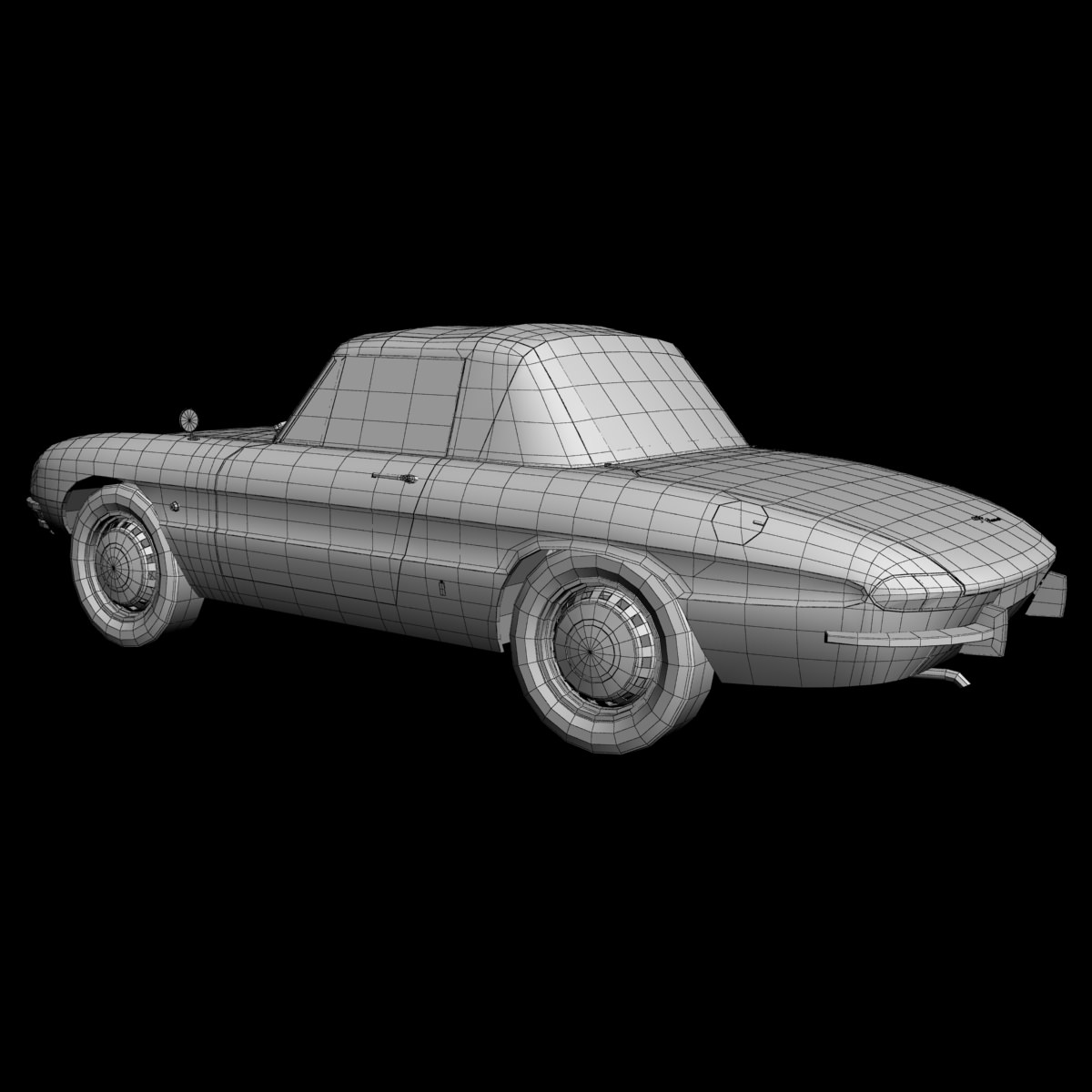 Alfa Romeo Duetto Spider 3D model_28