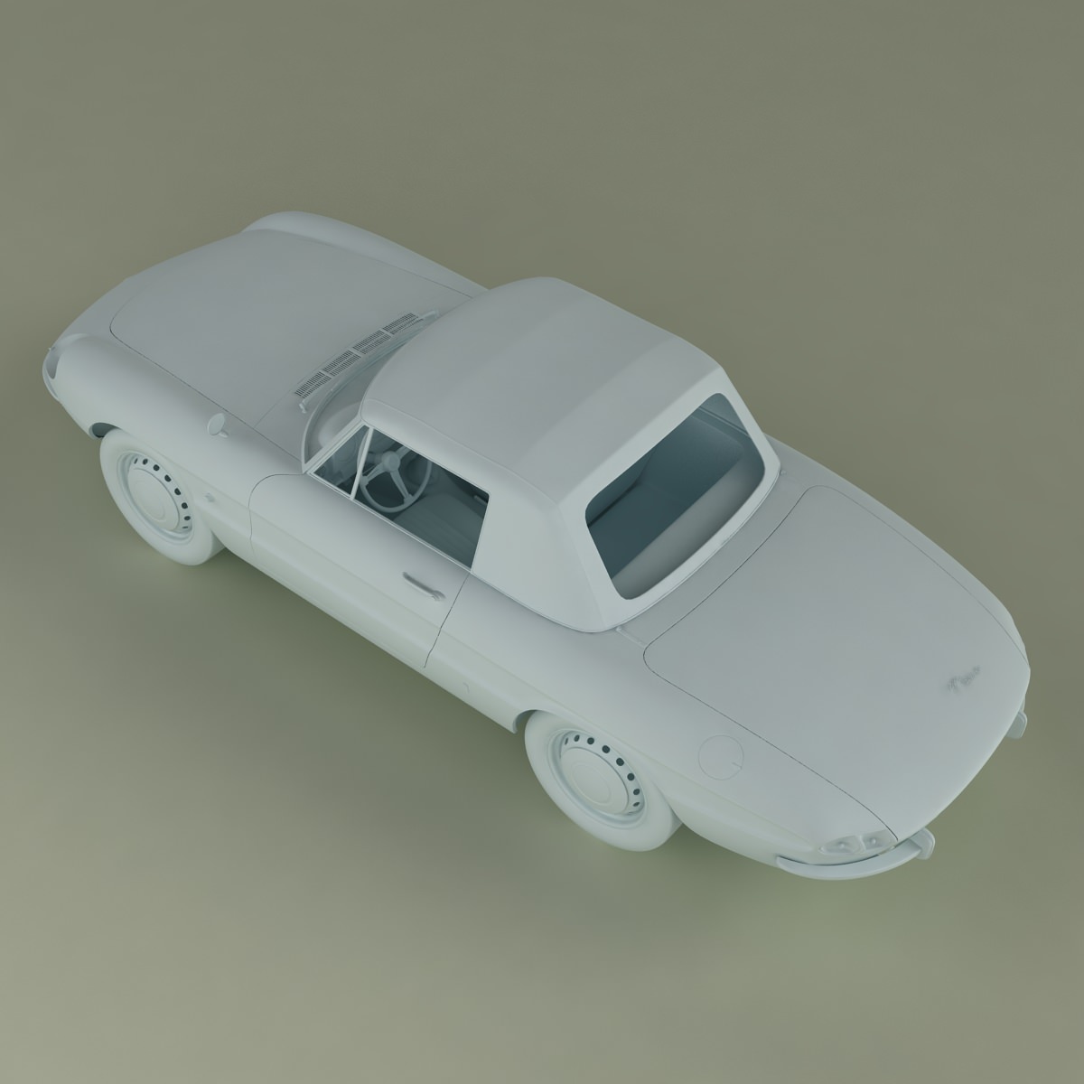 Alfa Romeo Duetto Spider 3D model_25