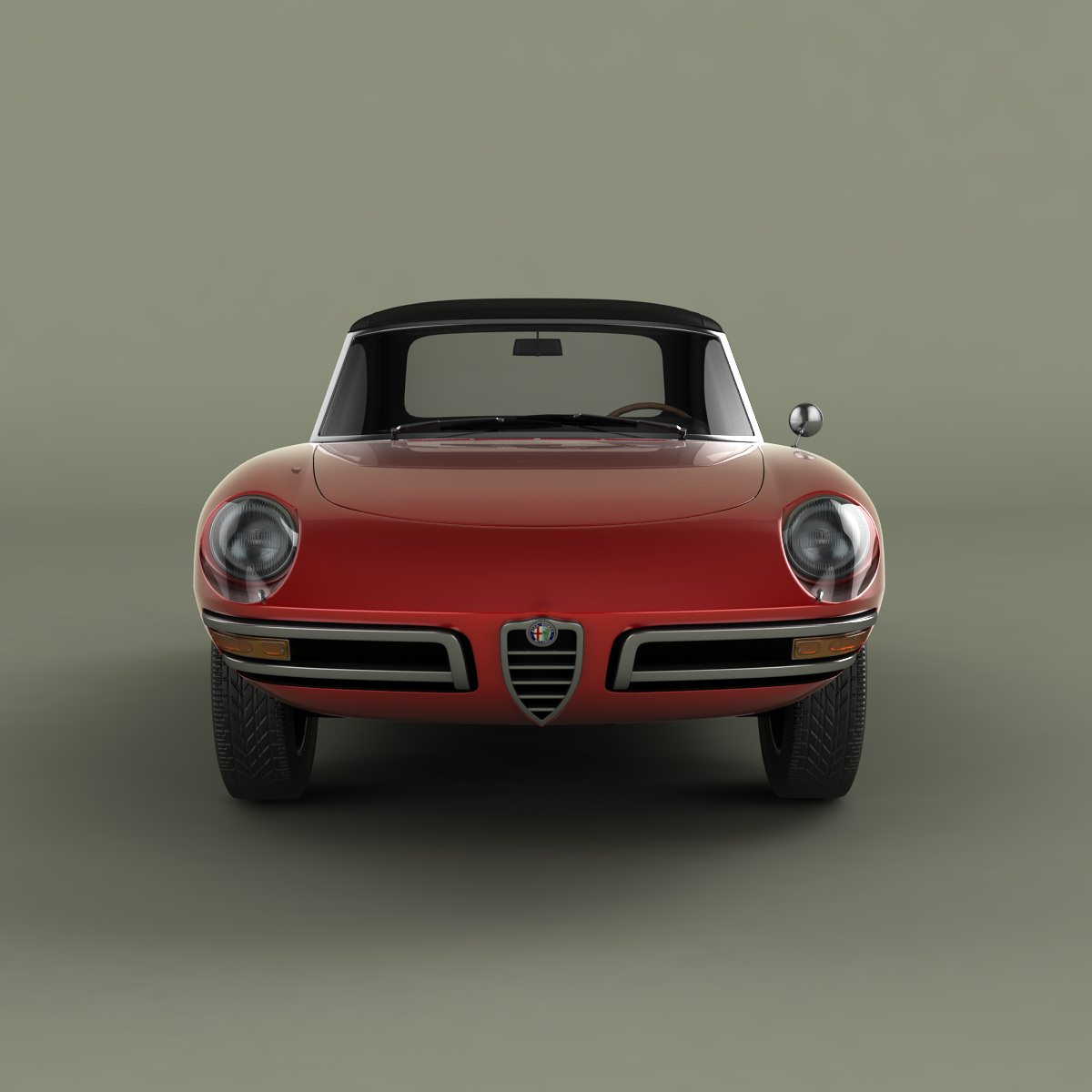 Alfa Romeo Duetto Spider 3D model_21