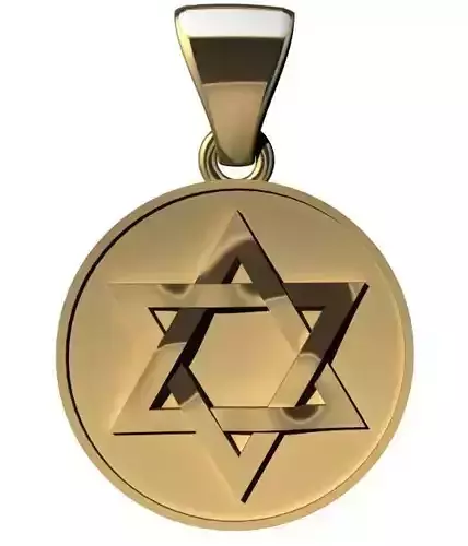 pingente estrela salomao Davi