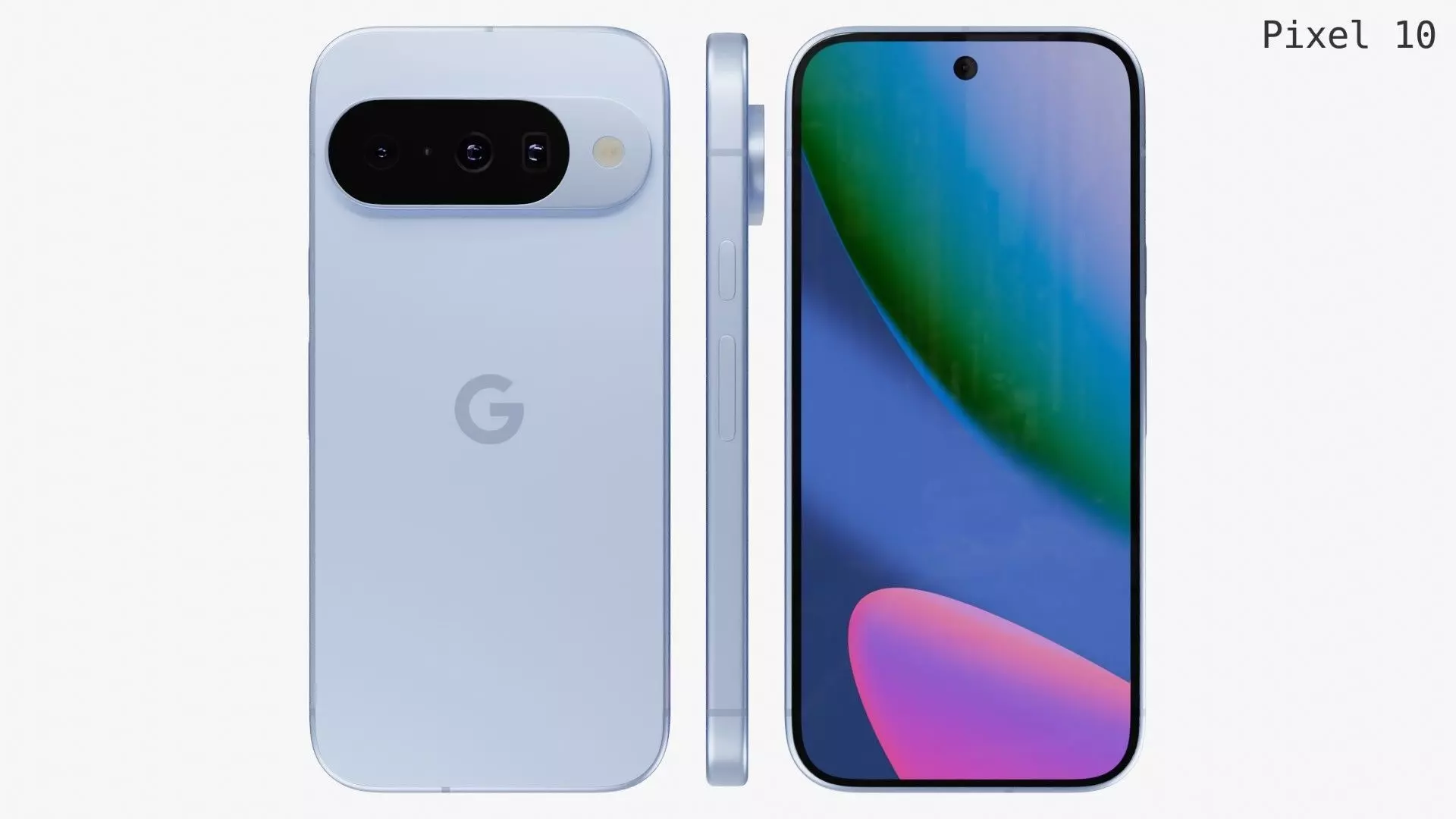 Google Pixel 10 Series 3D Model Collection_2