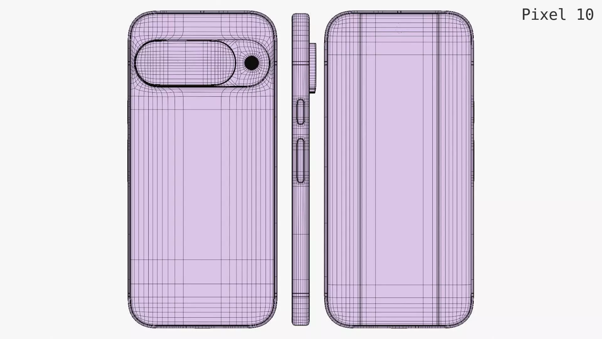Google Pixel 10 Series 3D Model Collection_12
