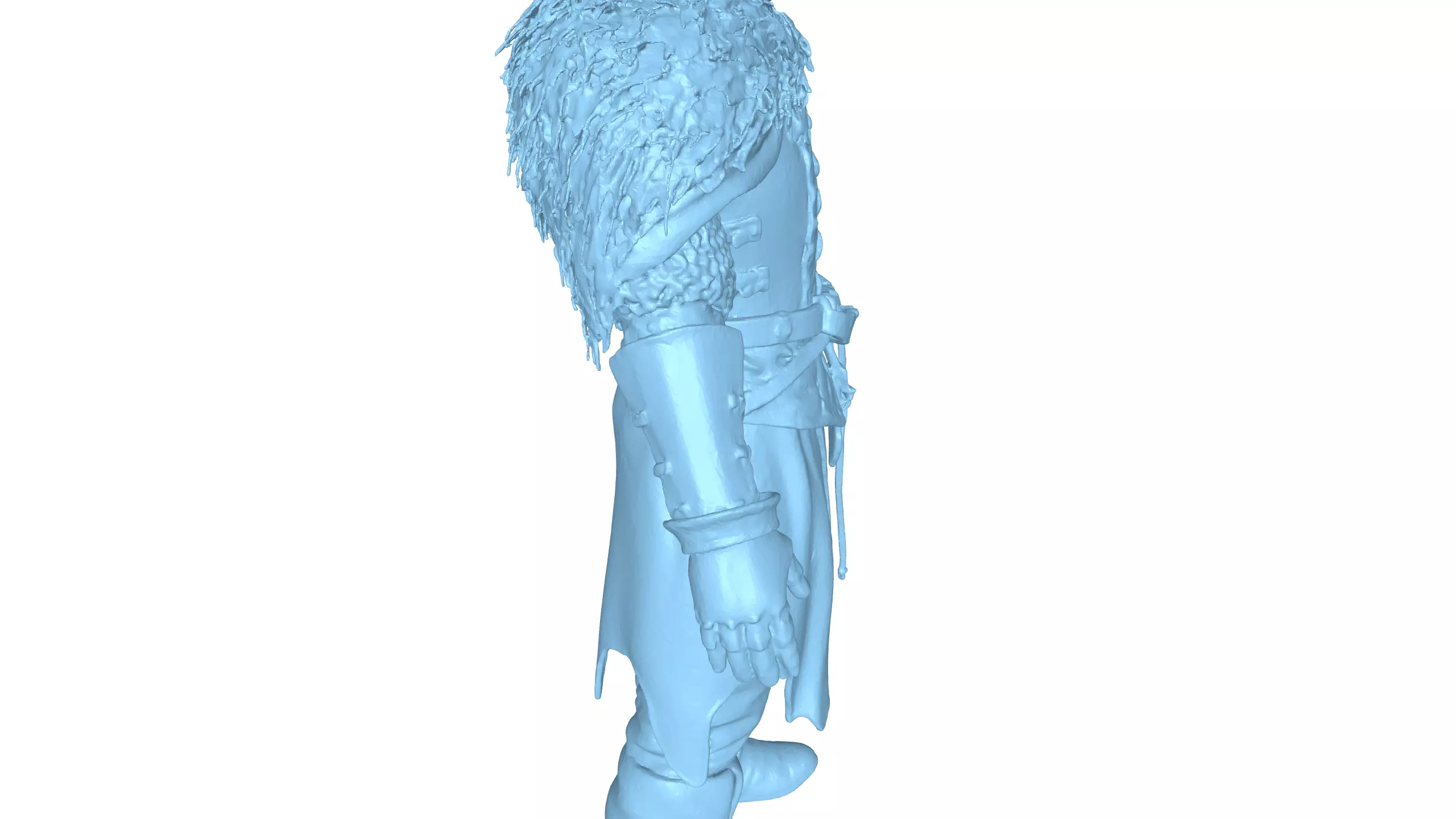 Medieval King Character Realistic 3D Model 3D model_12