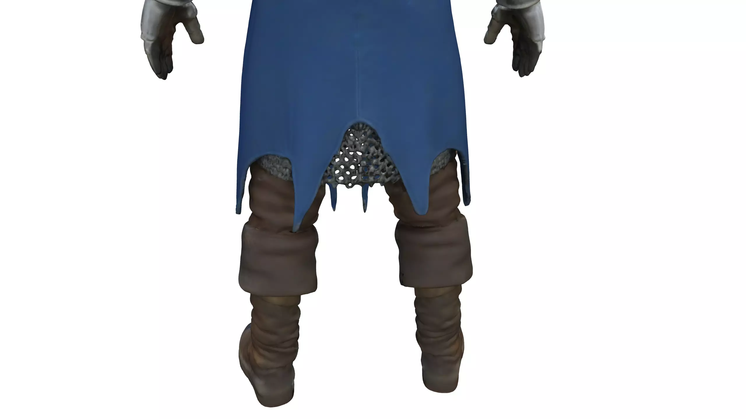 Medieval King Character Realistic 3D Model 3D model_5