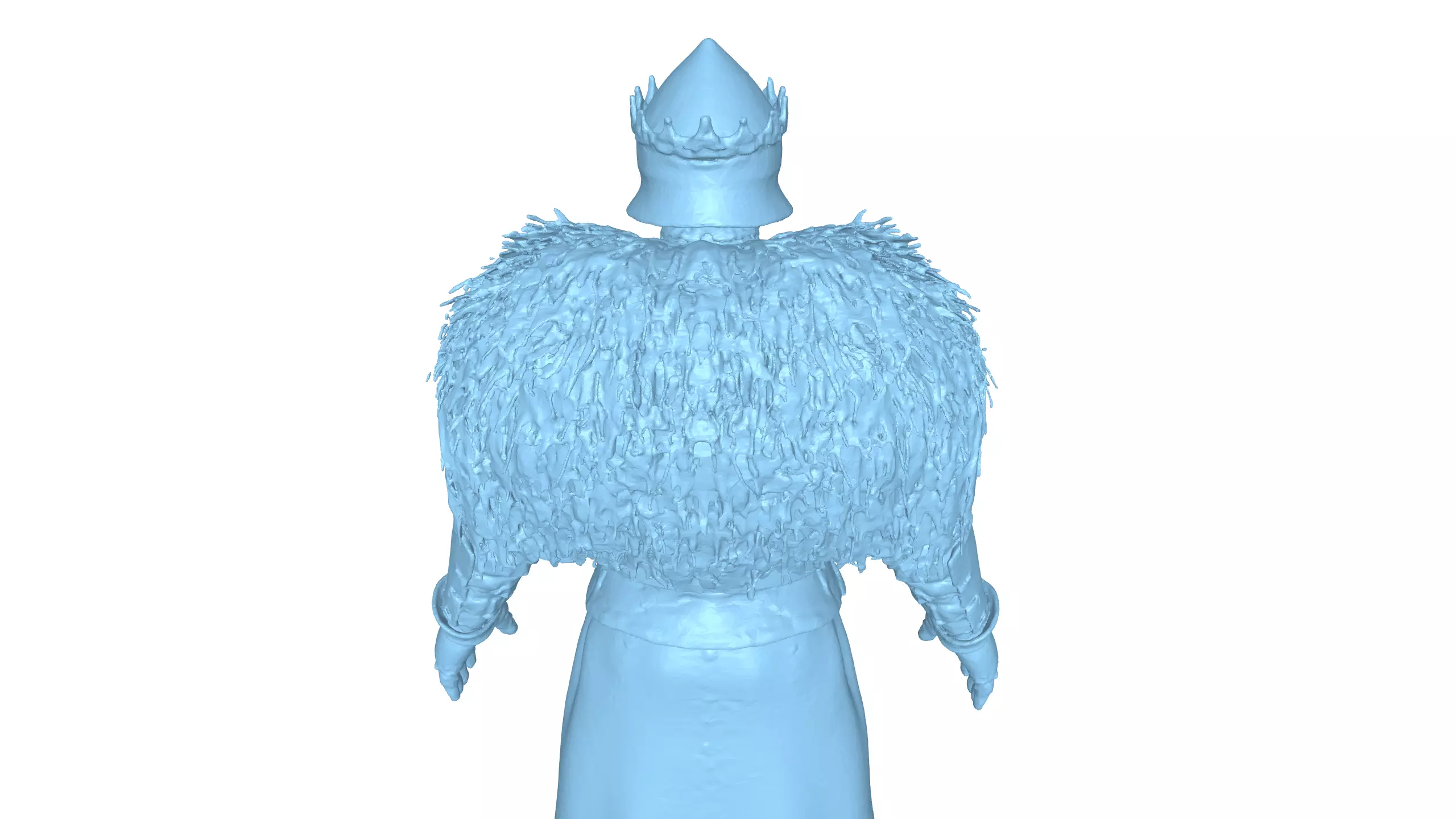 Medieval King Character Realistic 3D Model 3D model_9