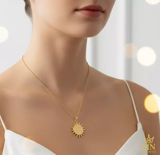 Golden Solaris Pendant 3D print model