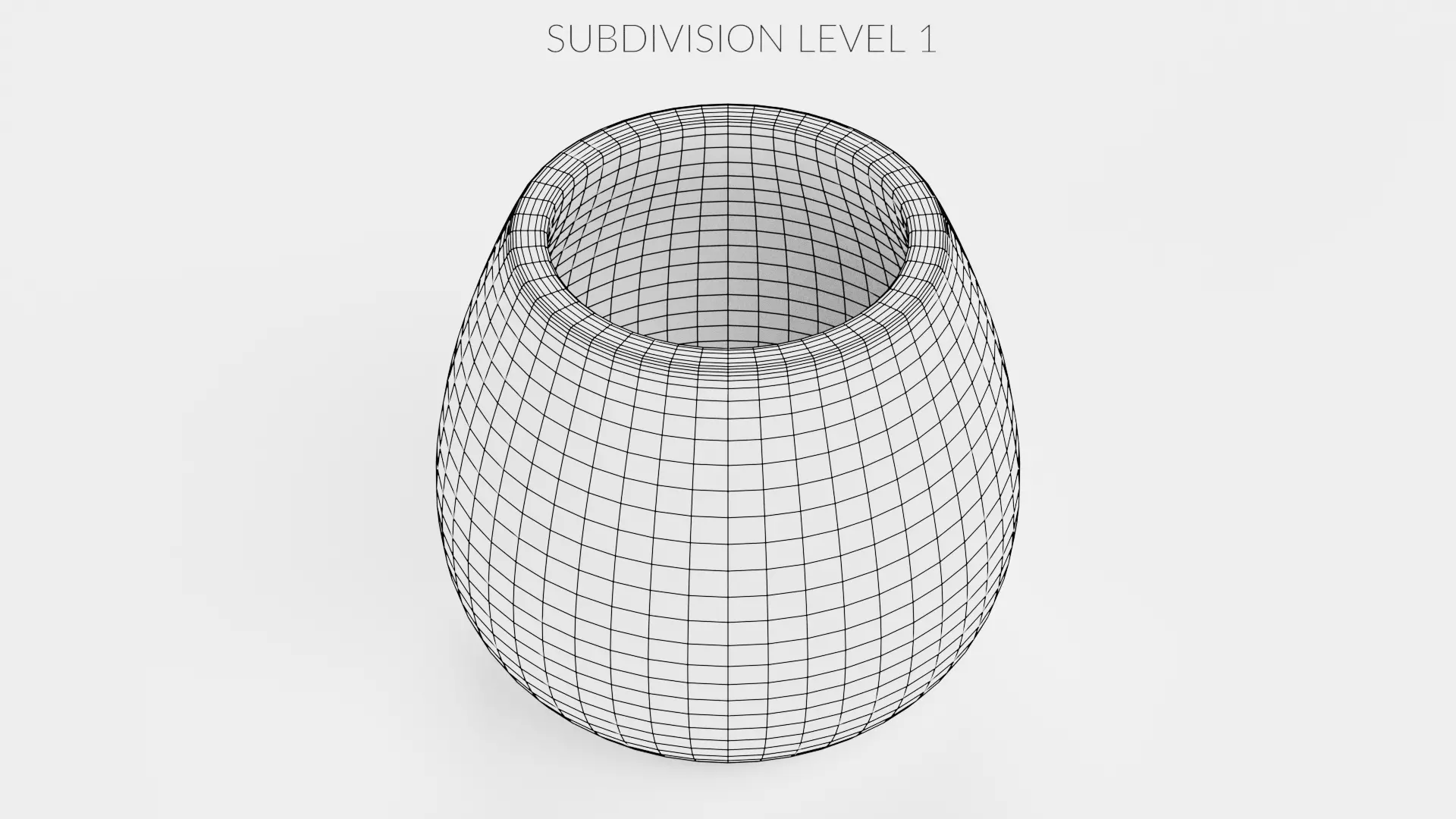 -Concrete Flower Pot V1- 3D model_10