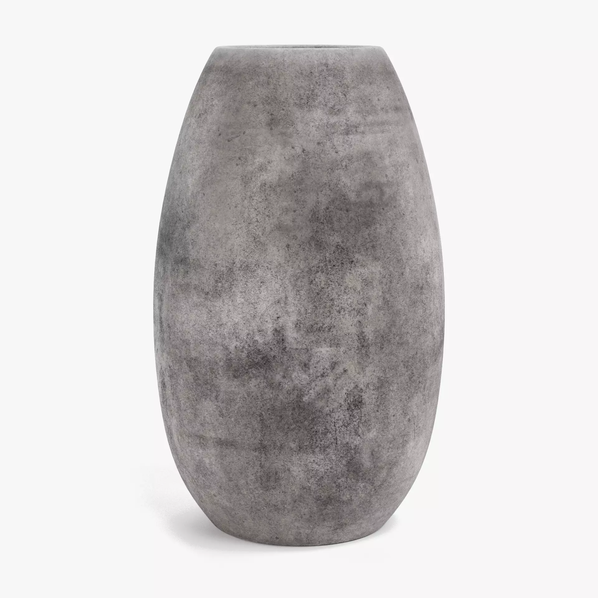 -Concrete Flower Pot- 3D model_11