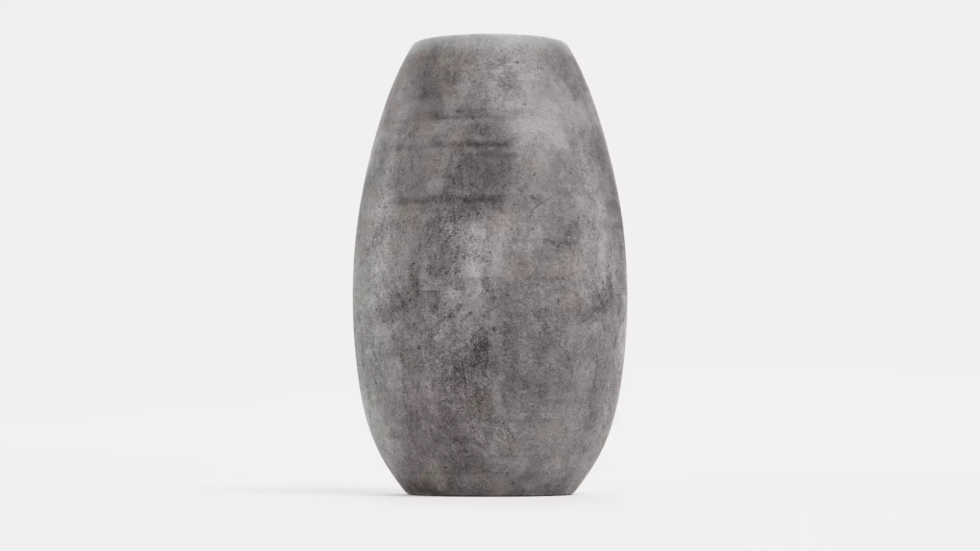 -Concrete Flower Pot- 3D model_2