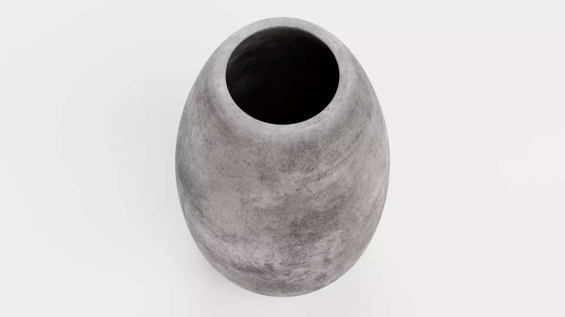 -Concrete Flower Pot- 3D model_4