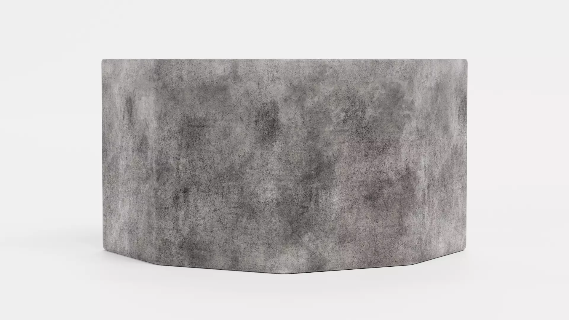 -Concrete Flower Pot V5- 3D model_1