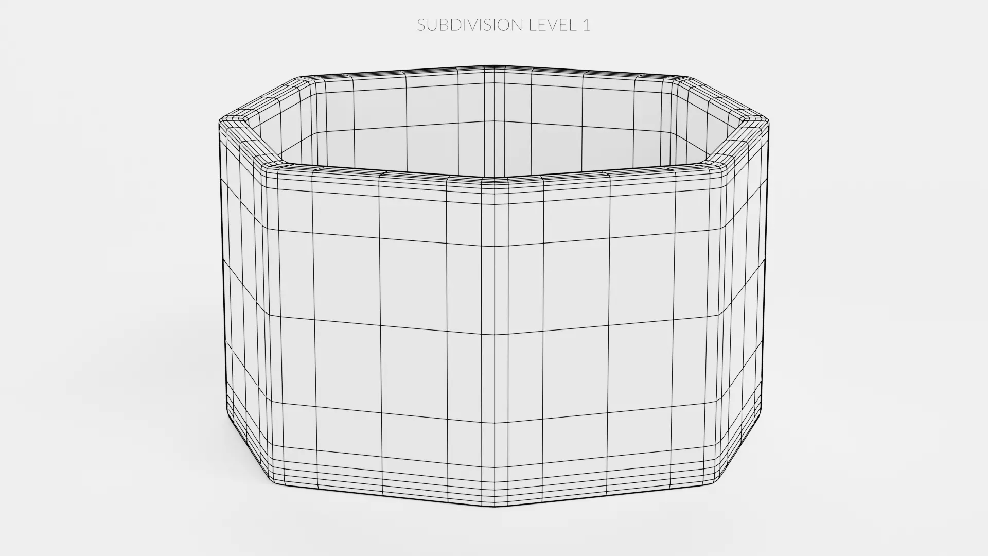 -Concrete Flower Pot V5- 3D model_8