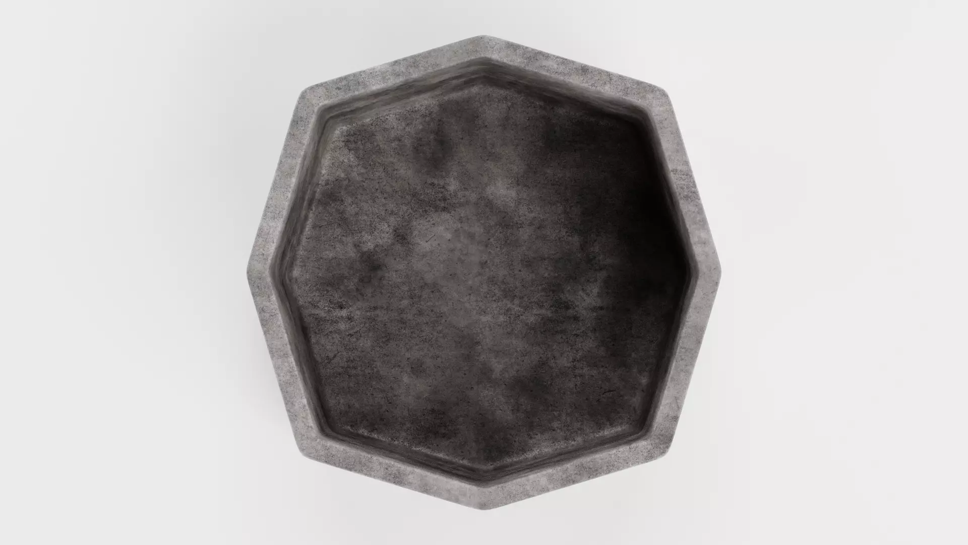 -Concrete Flower Pot V5- 3D model_5