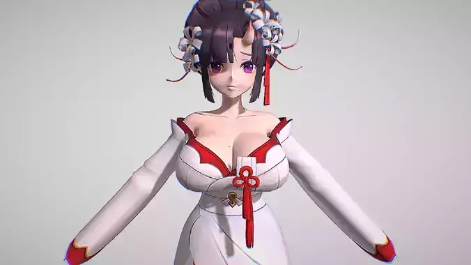 Ayame - Happy Ending Skin - Eversoul - Cute Anime Girl
