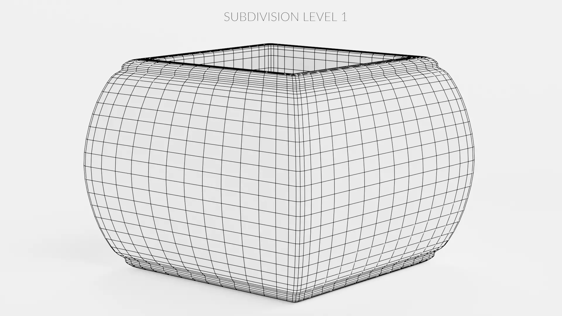 -Concrete Flower Pot V12- 3D model_10