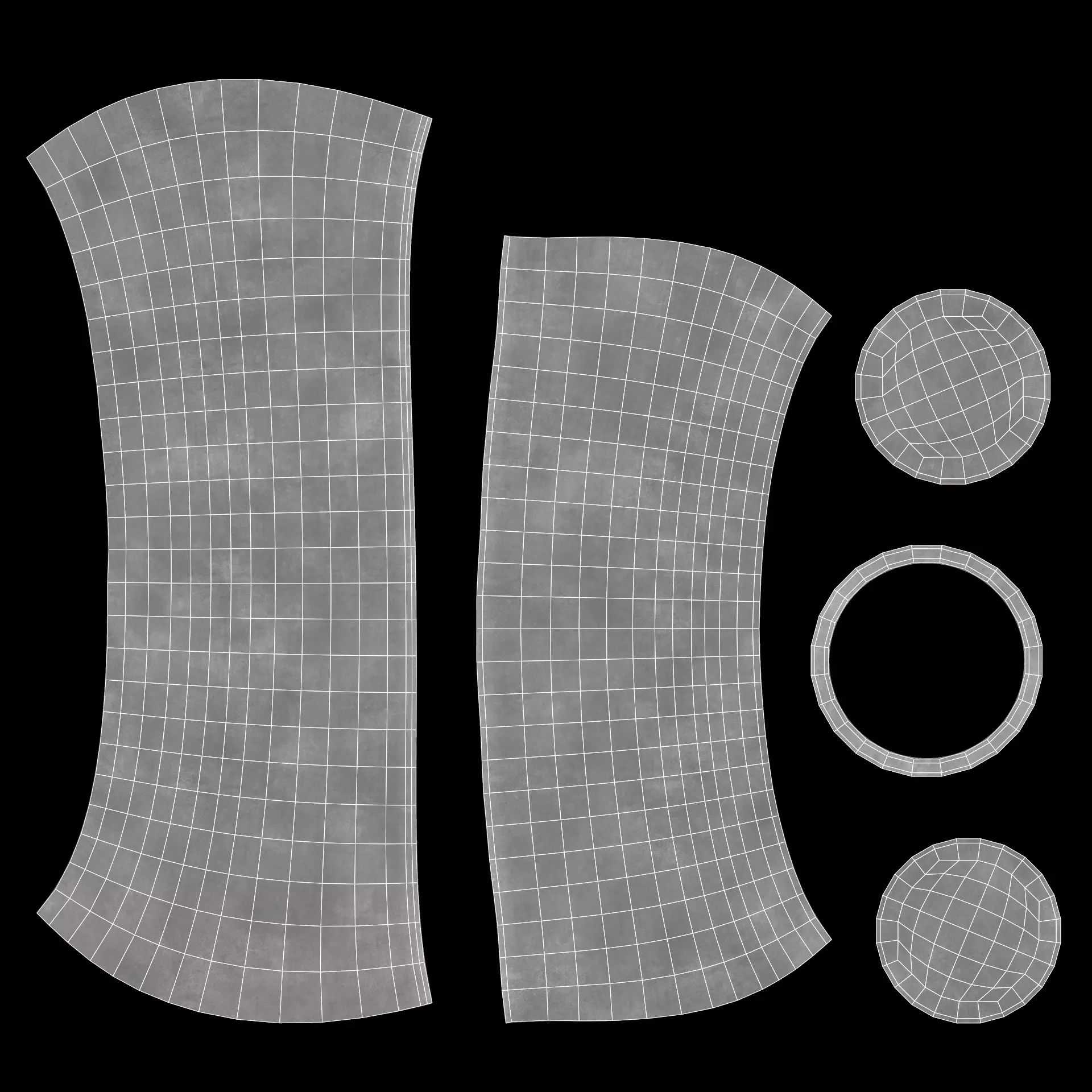 -Concrete Flower Pots- 3D model_17