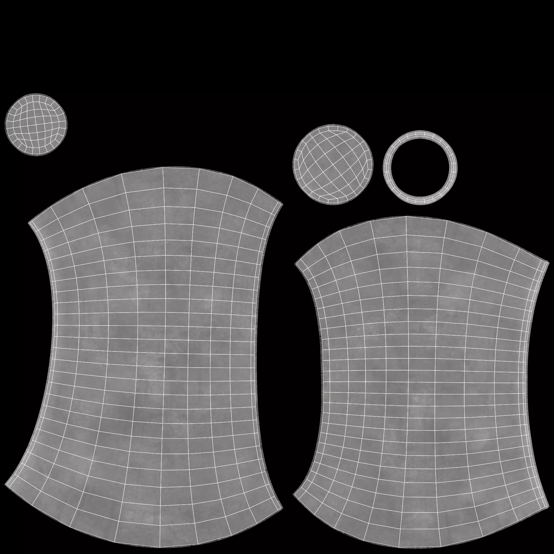 -Concrete Flower Pots- 3D model_22