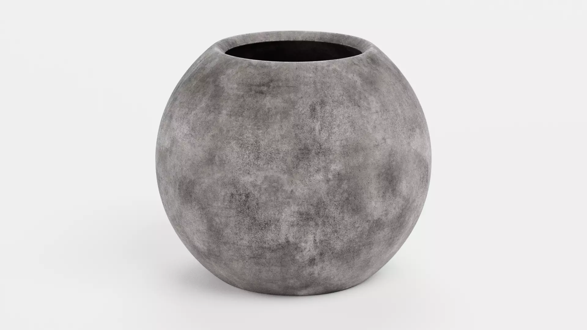 -Concrete Flower Pots- 3D model_9