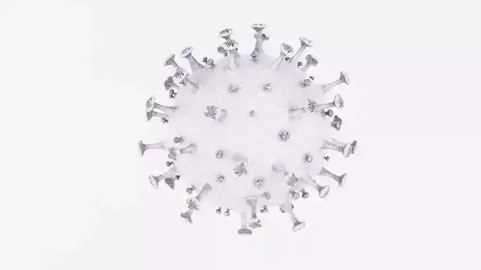 Coronavirus V5 - White Surface