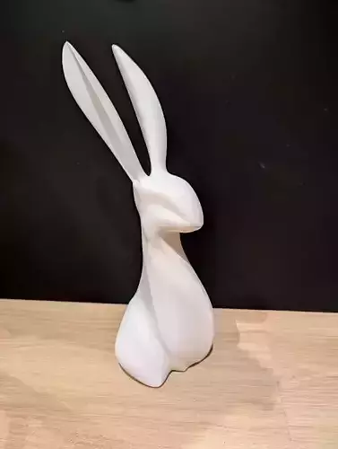 Rabbit sculpture
